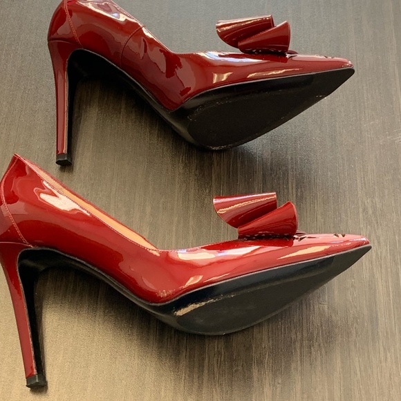 Inniu high heels with bow and cutout detail - Picture 4 of 4